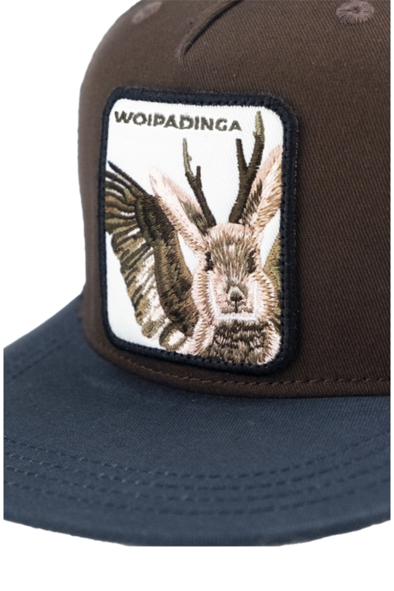 Cap 'Woipadinga' flat braun Bild 2