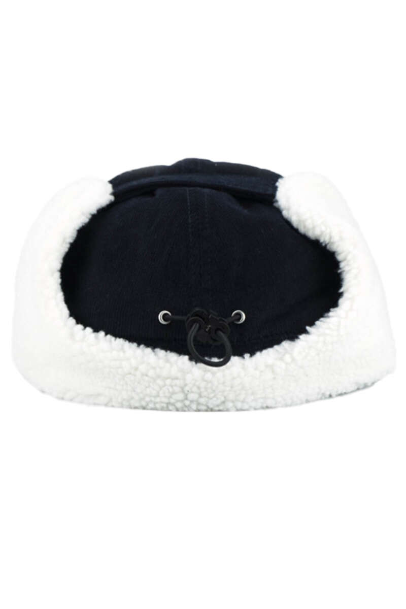 Winter Cap Cord Unisex dunkelblau Bild 2