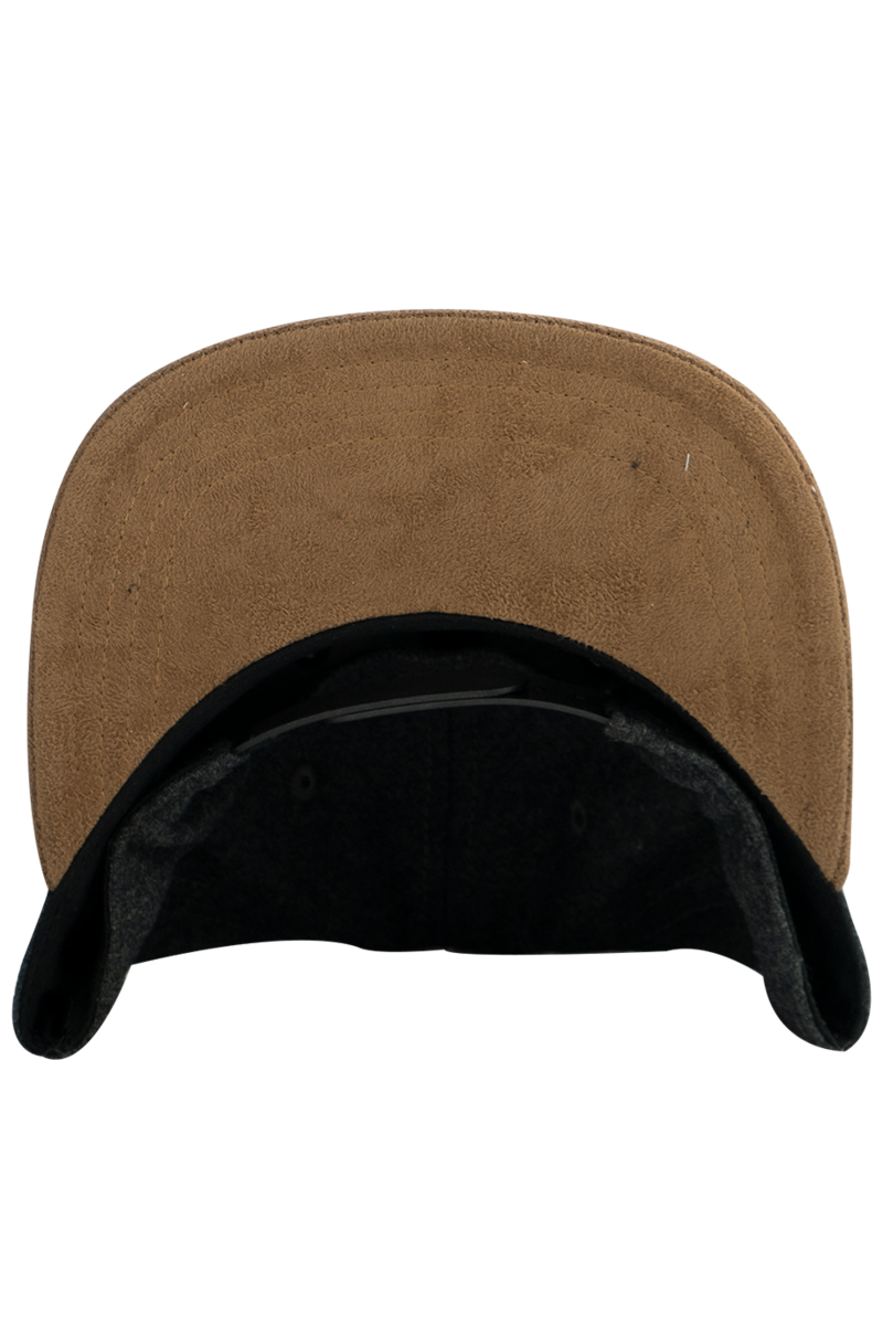 Cap Snapback 'Edelwei Klassik Wildleder' dunkelgrau Bild 2