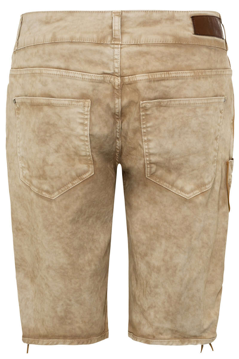 Herren Jeans 'Lederhose' beige Bild 2