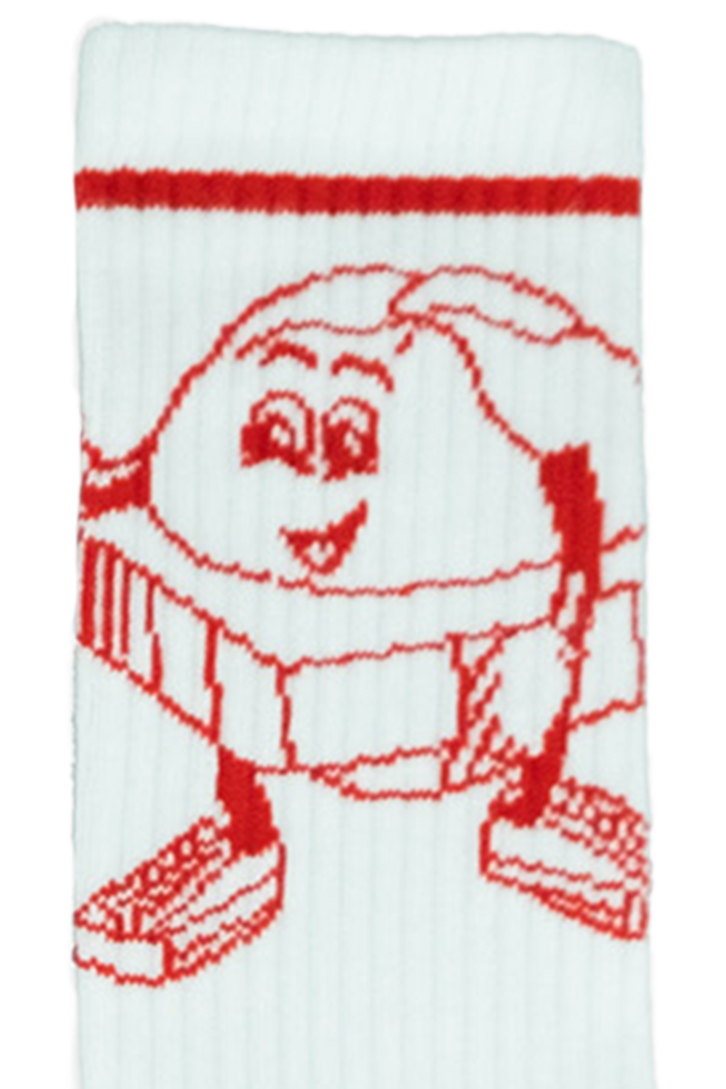 Herren Socken 'Mr. Leberkas' wei Bild 2