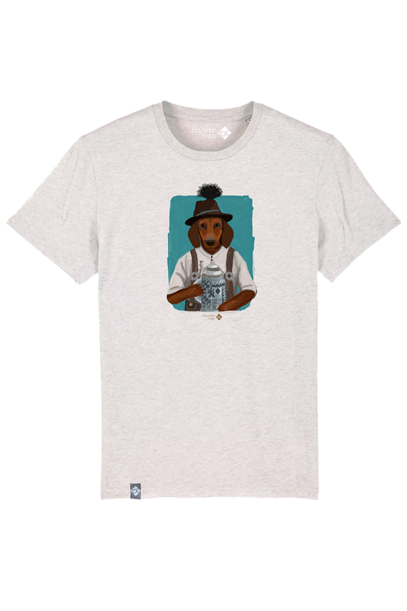 Herren T-Shirt 'Prost Waldi' trkis