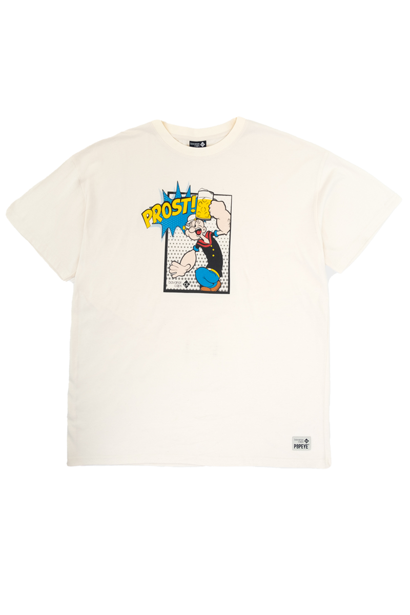 Herren T-Shirt 'Popeye' natur