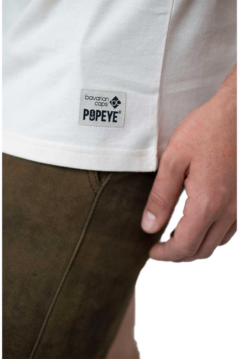 Herren T-Shirt 'Popeye' natur Bild 2