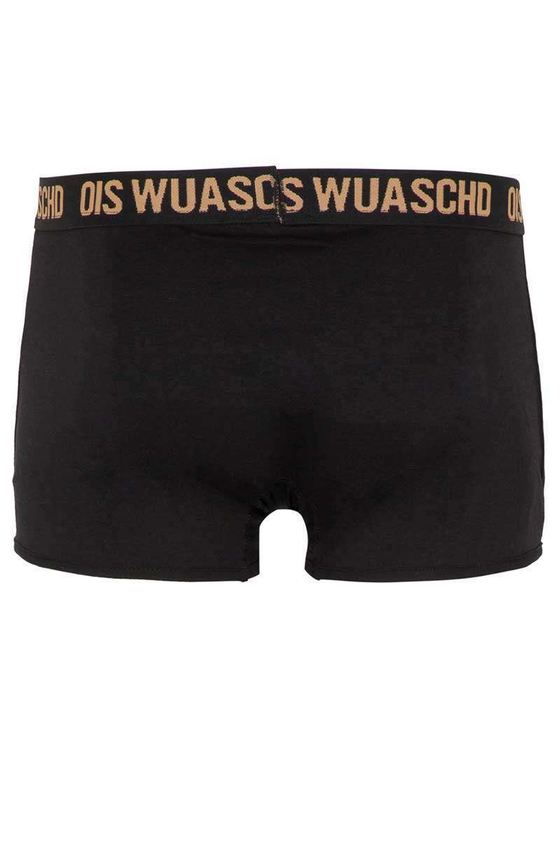 Boxershorts Bayrische Weiwurst  ois is wuaschd schwarz Bild 2