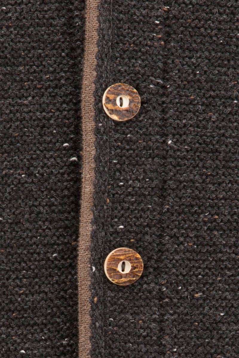 Herren Strickjacke reine Schurwolle Bild 2