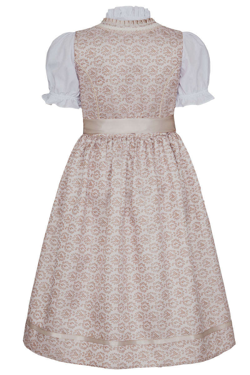 Mdchen- & Teenie-Dirndl mit Bluse altrosa Bild 2