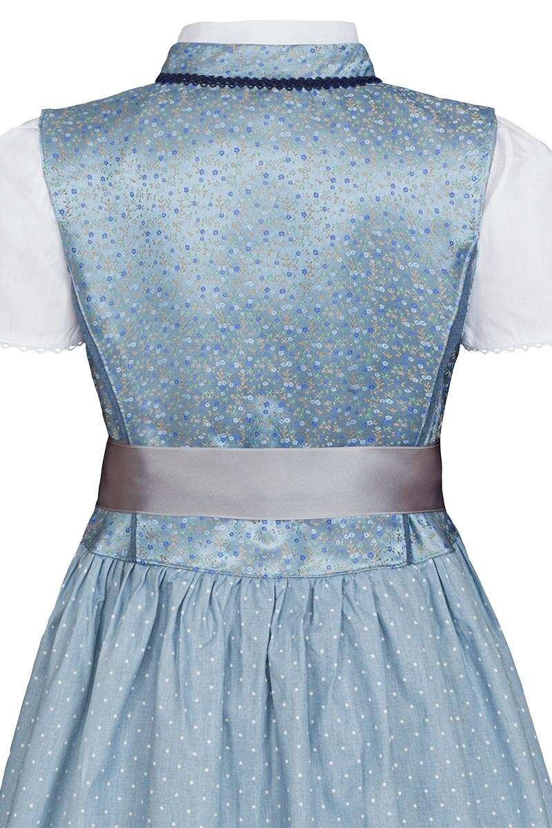 Mdchen Dirndl hellblau Bild 2