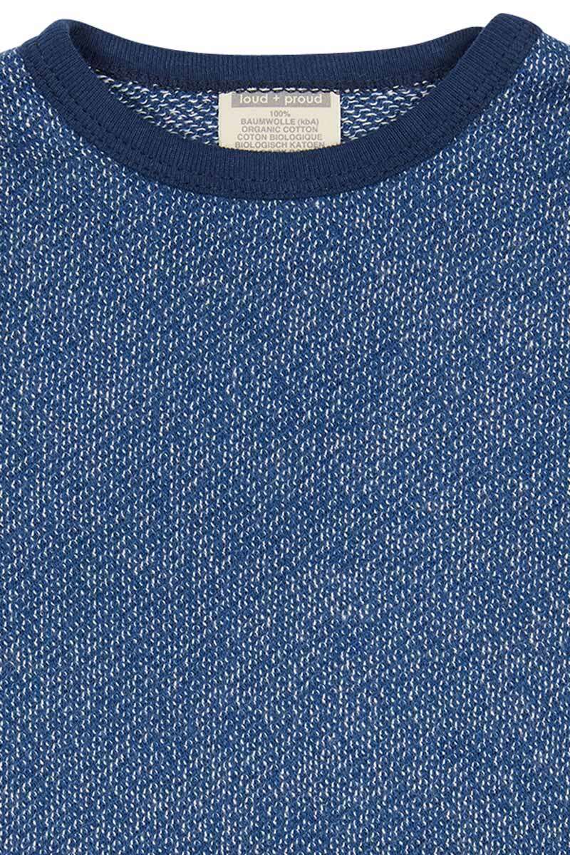Pullover Baby-und Kleinkind blau meliert Bild 2