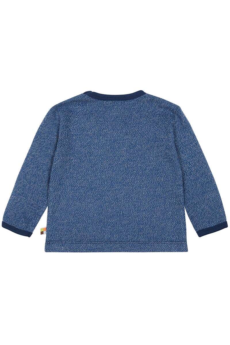 Pullover Baby-und Kleinkind blau meliert Bild 2