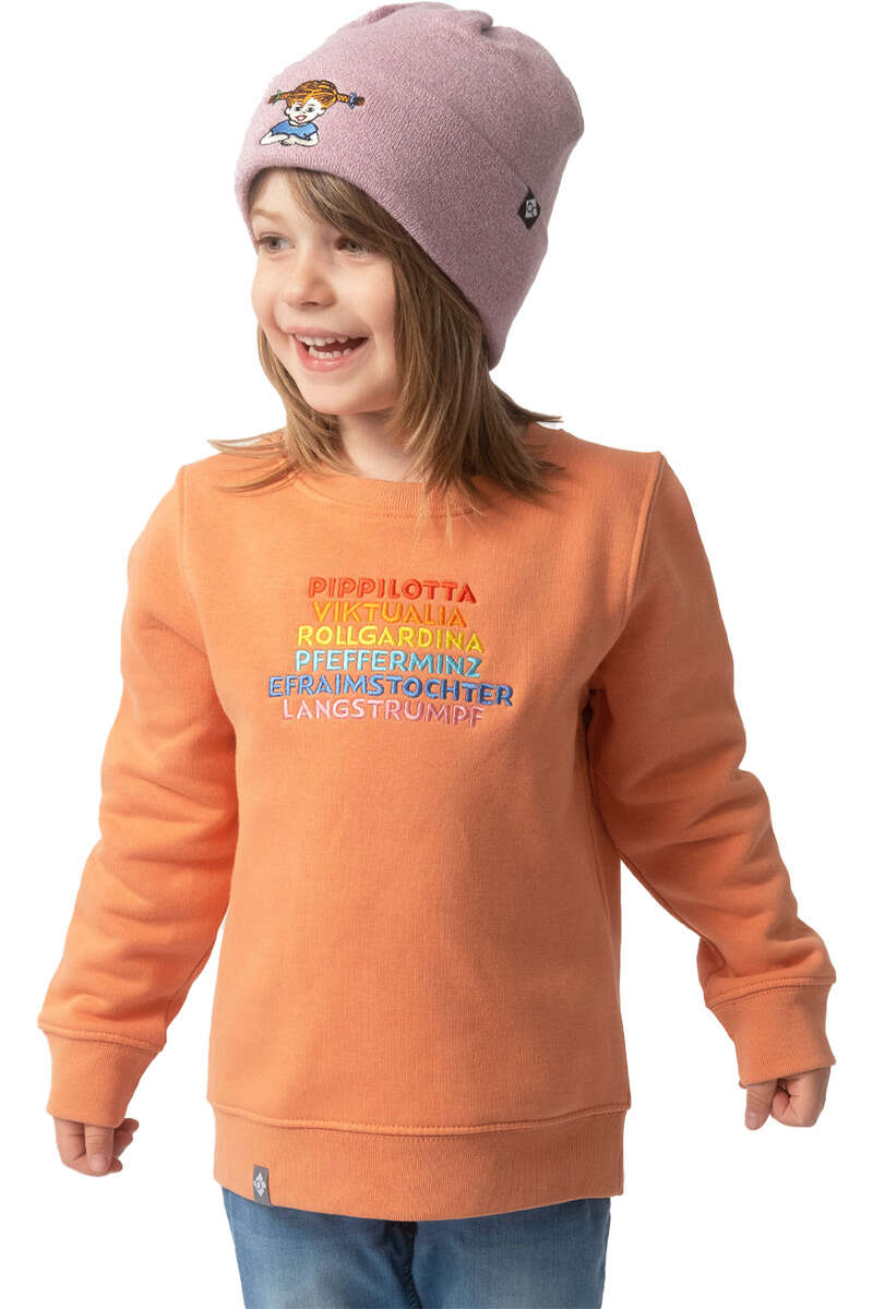 Kinder Pullover Sweater Pippilotta Viktualia volcano-orange Bild 2