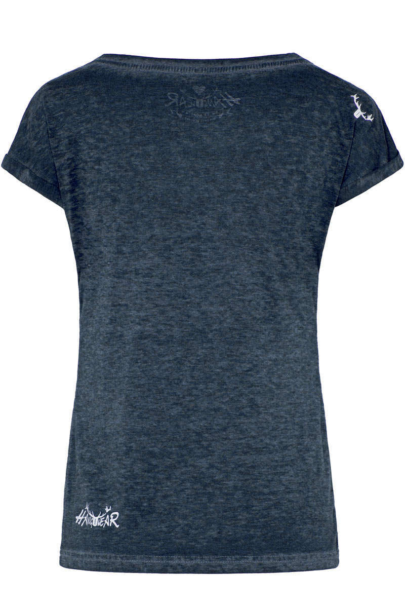 Mädchen T-Shirt Glückstreffer dunkelblau Bild 2
