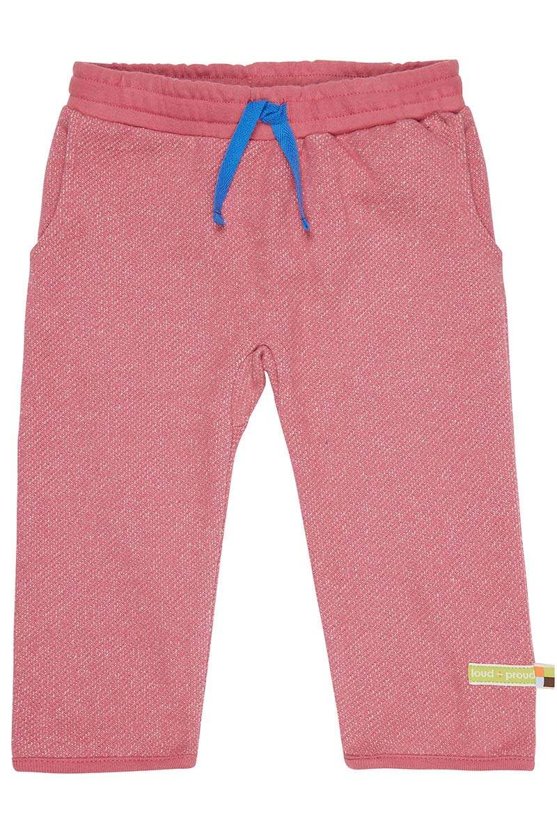 Schlupfhose Baby und Kleinkind mauve meliert