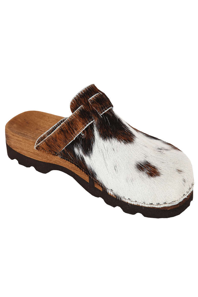 Herren Trachten-Clogs Fell Bild 2