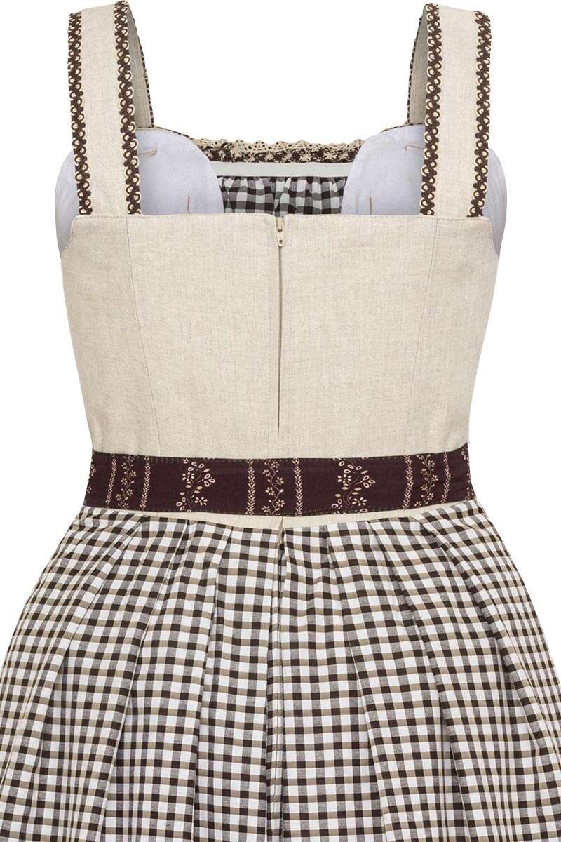 Landhauskleid lang im Dirndl-Look Bild 2