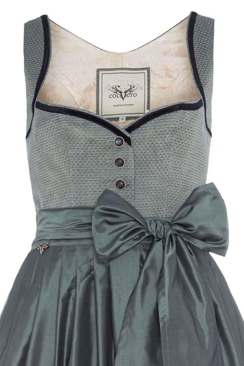 Midi Dirndl Slate Blue Bild 2