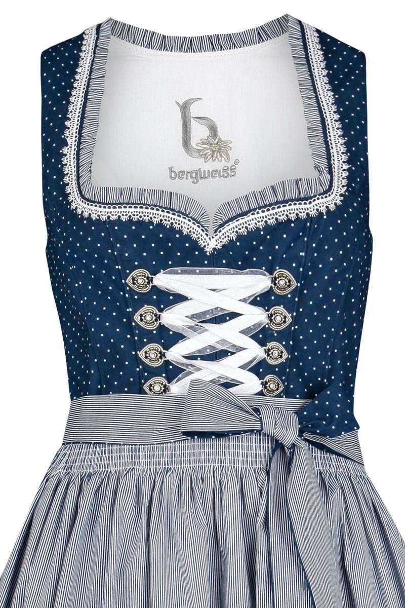 Dirndl kurz marine Bild 2