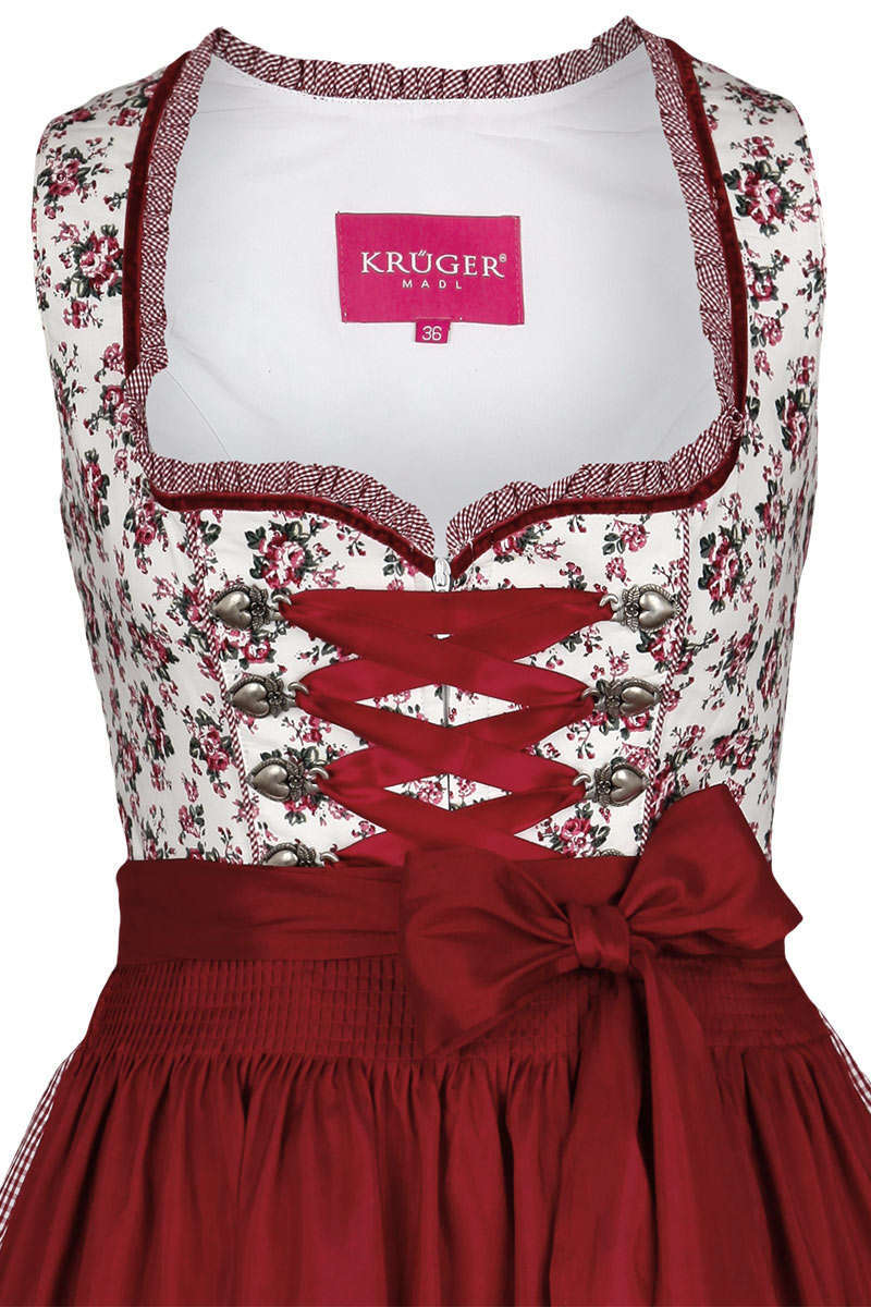 Mini Dirndl rot Bild 2