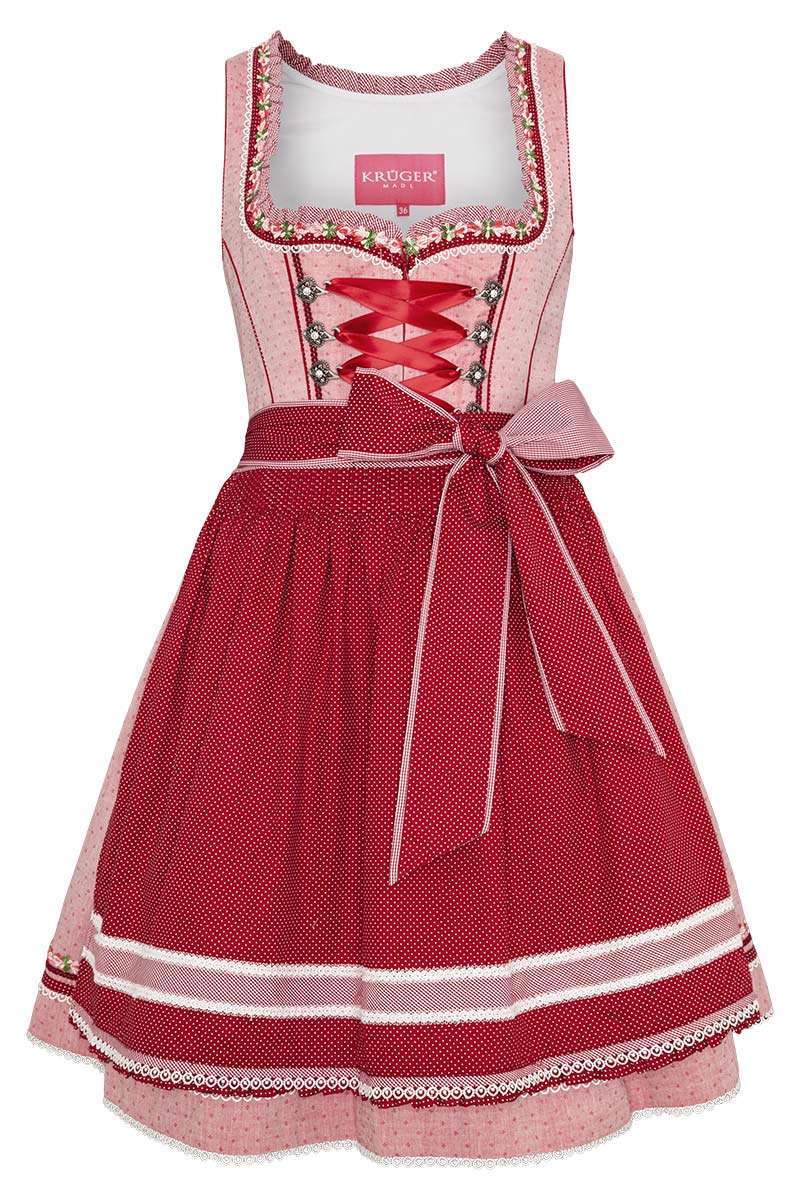 Mini Dirndl rot