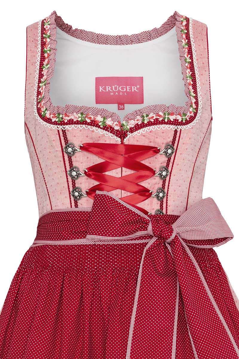 Mini Dirndl rot Bild 2