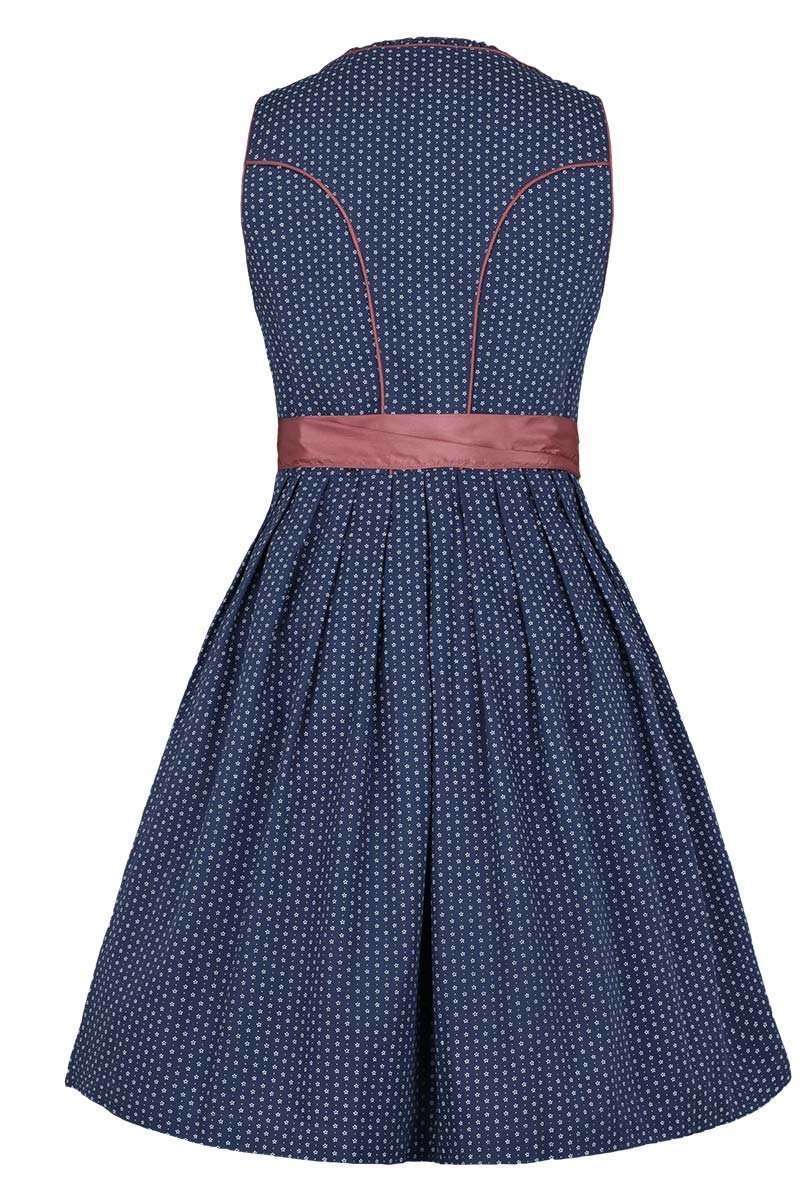 Minidirndl blau pflaume Bild 2