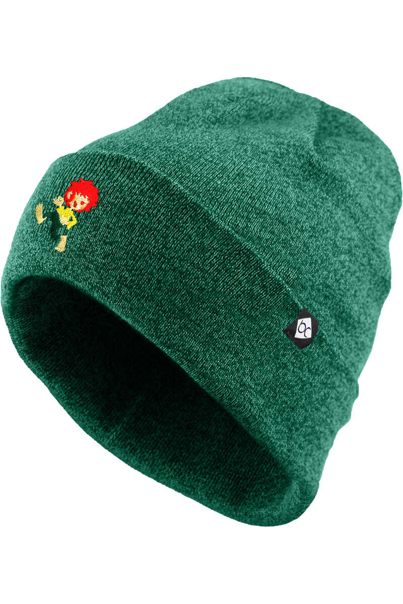 Mütze mit Pumuckl-Stickerei dunkelgrün