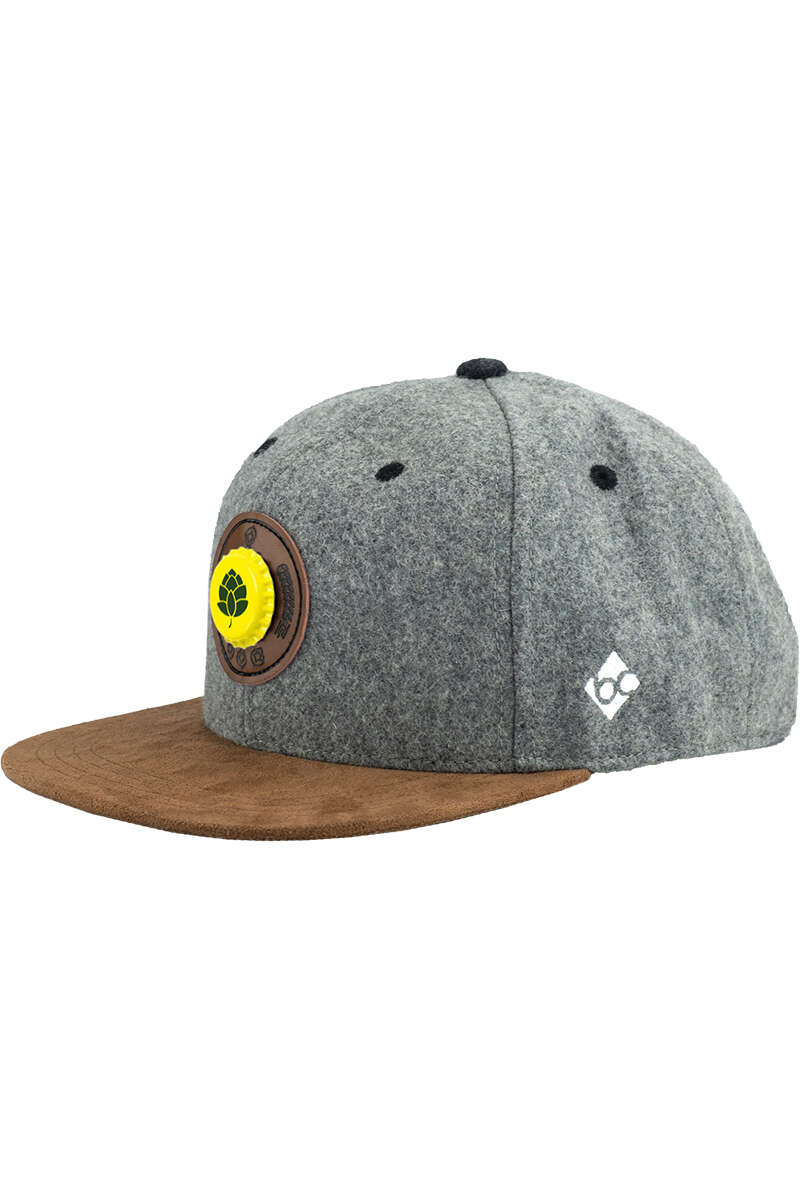 Snapback Cap BIERKRNUNG grau