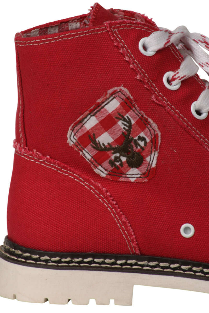 Stiefel Jacky rot/braun rustikal Bild 2