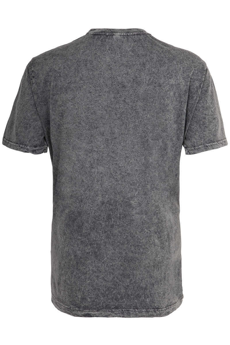 Herren T-Shirt mit Hirsch grau Bild 2