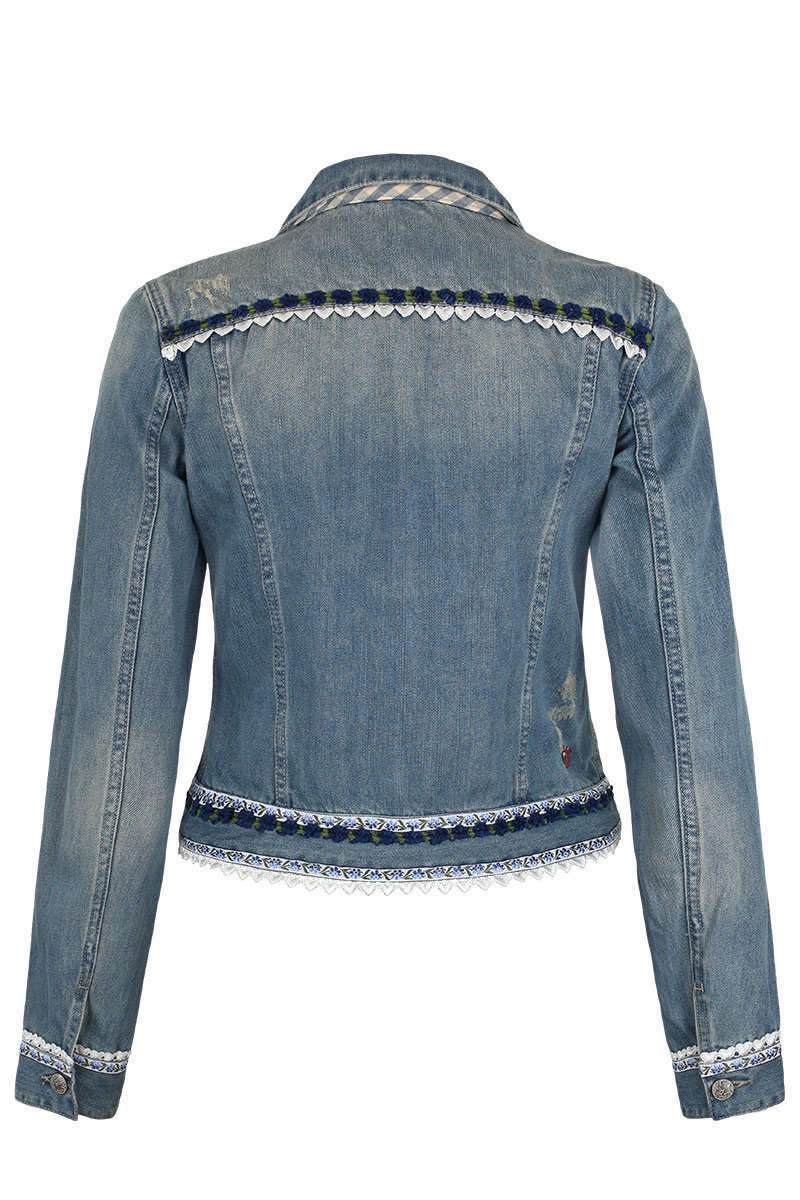 Damen Trachten Jeansjacke Bild 2