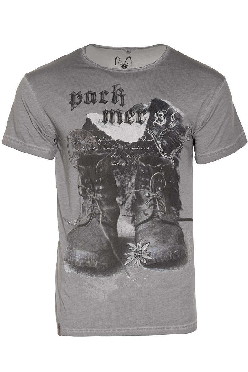 Herren T-Shirt Pack mer's grau