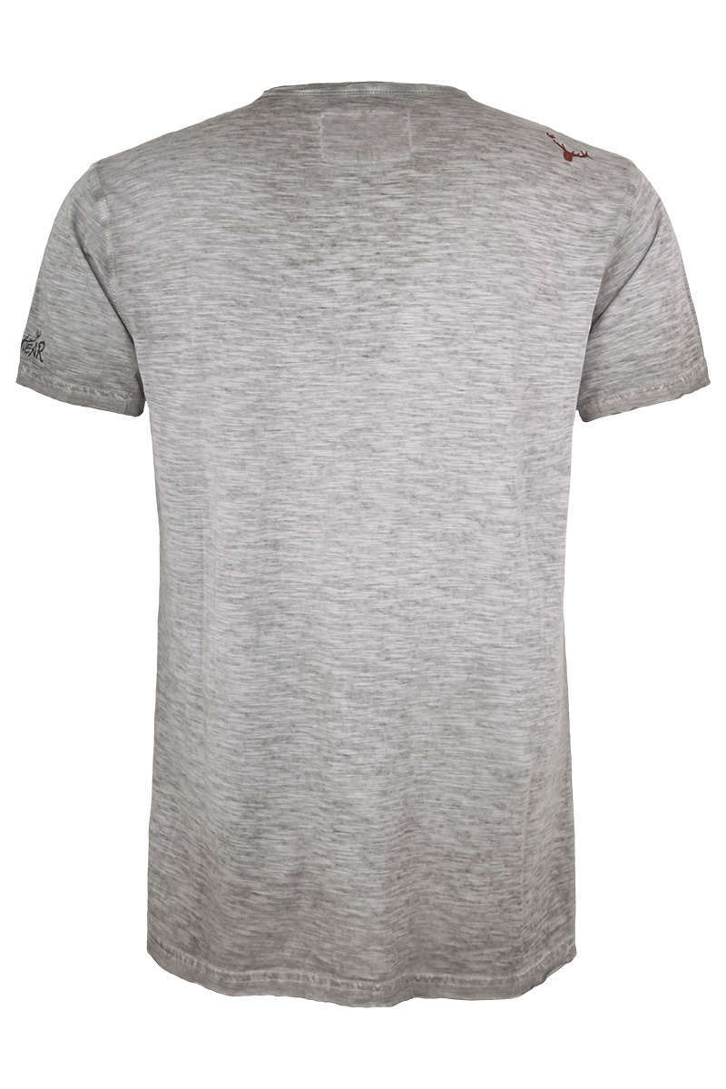 Herren T-Shirt Live Wuid beige Bild 2