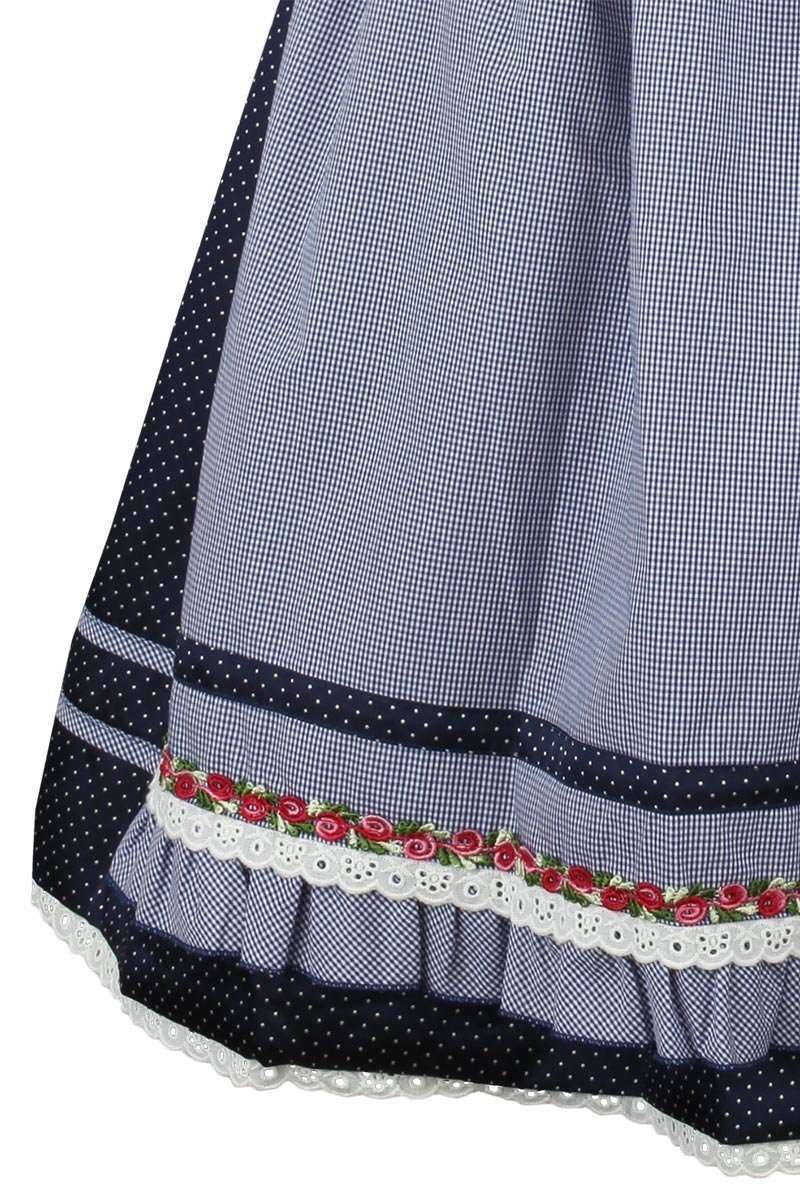 Krger Dirndl kurz Blautne Bild 2