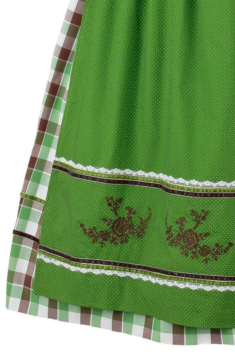 Dirndl mittel kariert mit 2 Schrzen Bild 2