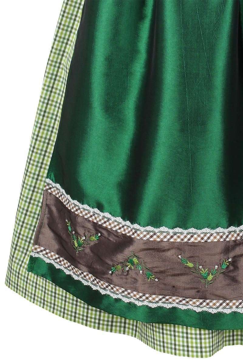 Dirndl mittel grn-wei kariert Bild 2