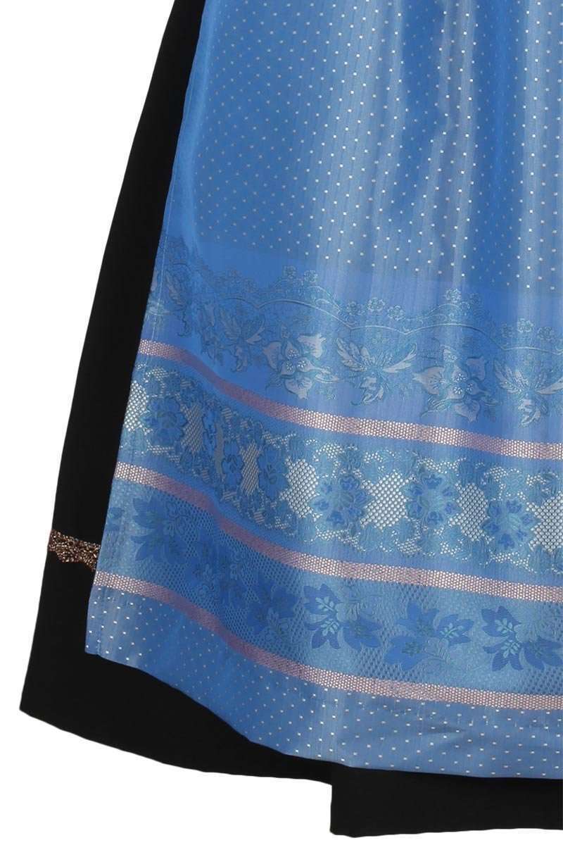 Dirndl mittel schwarz blau Bild 2