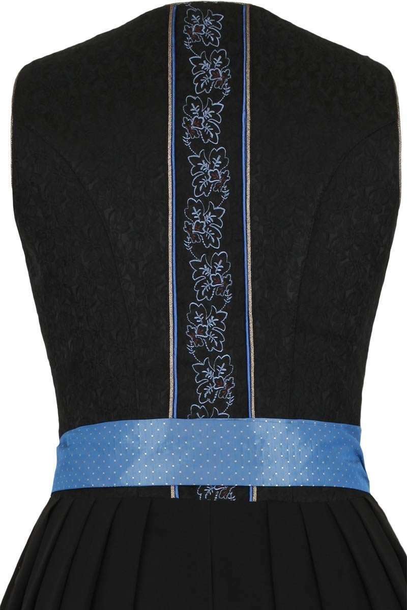 Dirndl mittel schwarz blau Bild 2