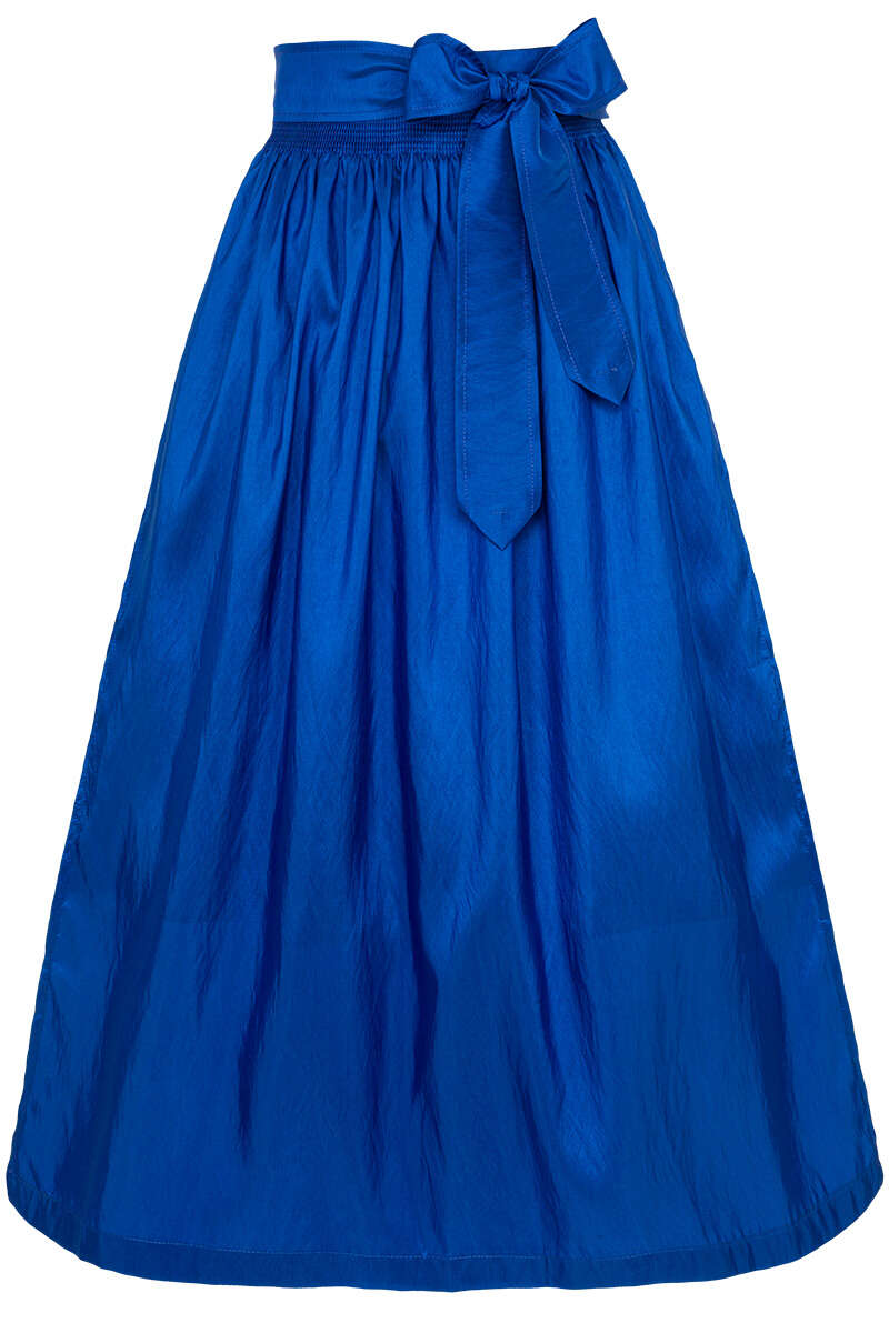 Dirndl-Schrze royalblau 90cm