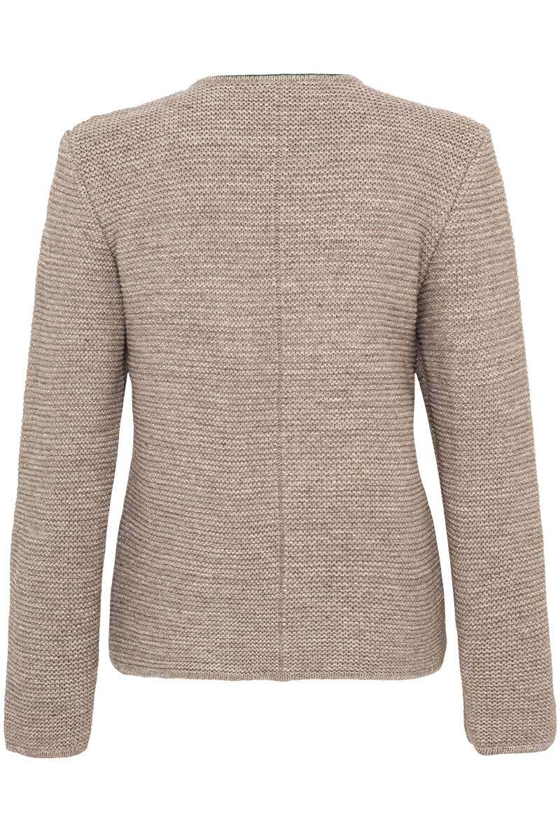 Damen Trachtenstrickjacke berber (beige) Bild 2