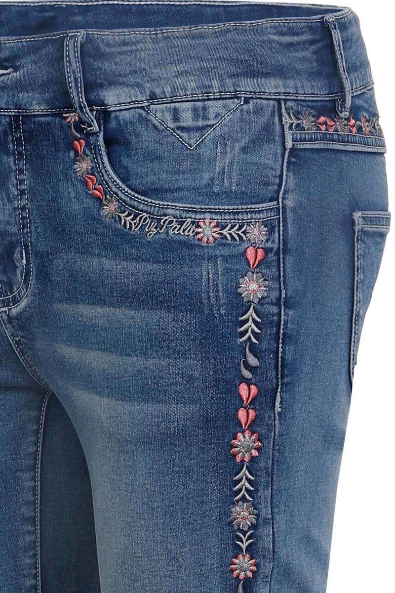 Damen Stretch-3/4-Jeans denim Bild 2