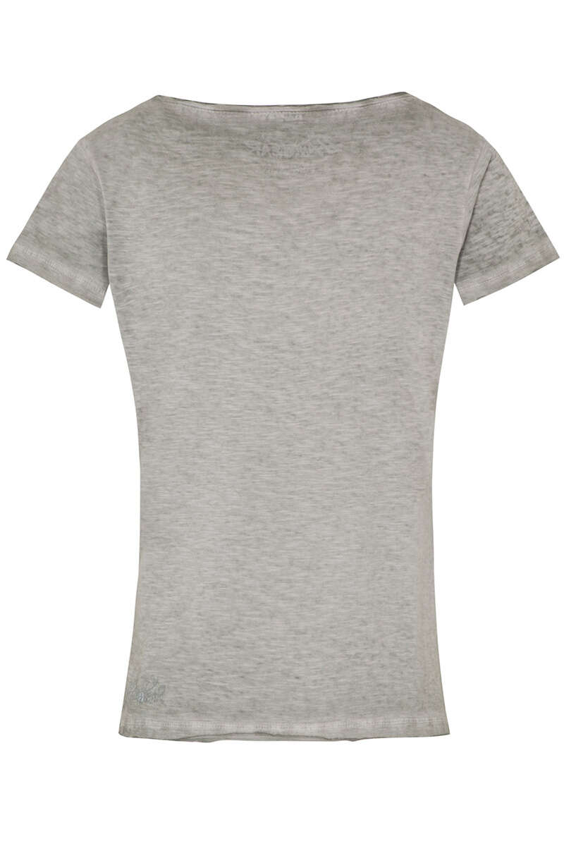 Damen T-Shirt 'Bergverliebt' grau Bild 2