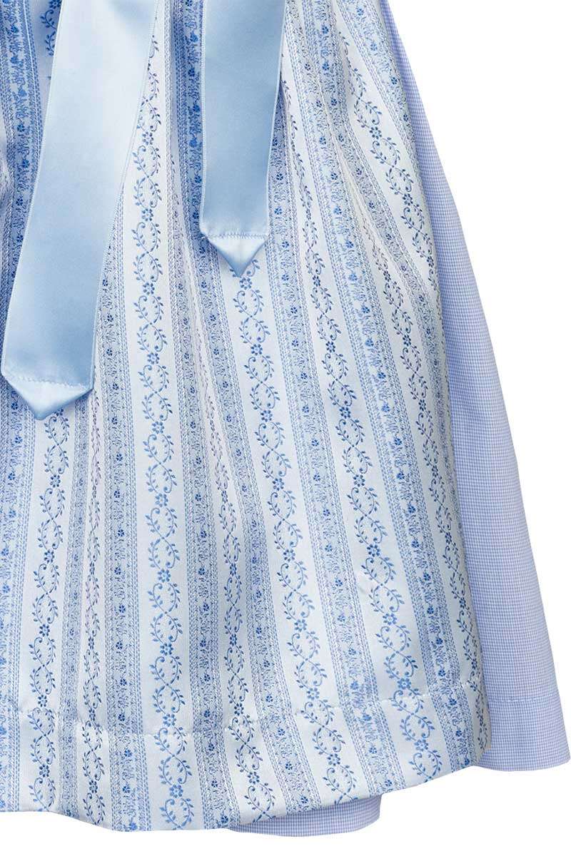Kinderdirndl mit Bluse blau Bild 2