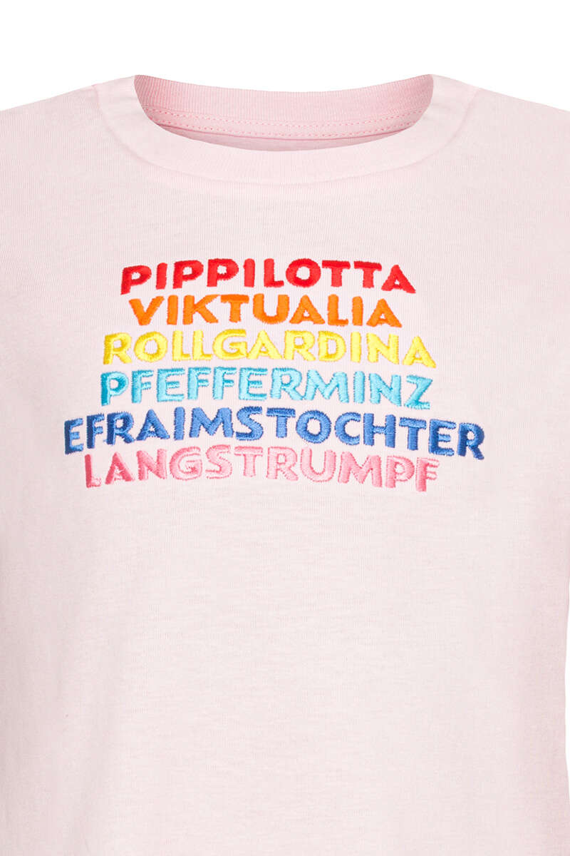 Kinder T-Shirt 'Pippilotta Viktualia' pink Bild 2