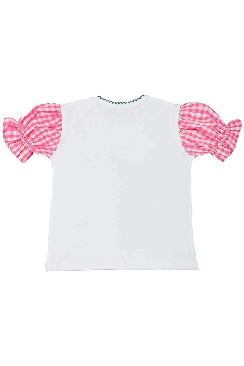 T-Shirt Lederhosenlook Alpenmadl Bild 2