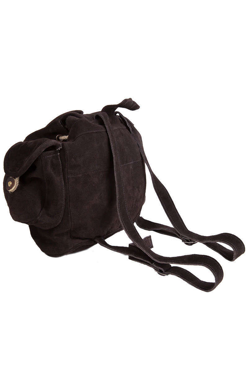 Rucksack Lederhose braun Bild 2