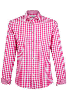 Karohemd Slim-Fit Vichy pink