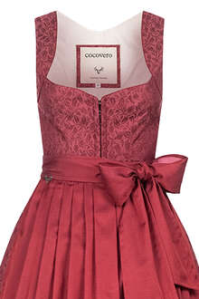 Midi-Dirndl Hakenverschluss Floral Rouge