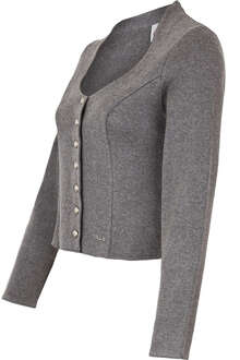 Dirndljacke grau meliert