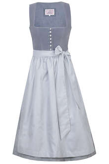 Samtidirndl Midi light denim