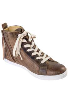 Alpiner Damen Sneaker braun cabrio